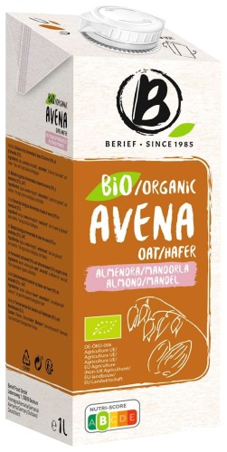 HAFER-MANDEL-DRINK OHNE ZUSATZ VON BIO-ZUCKERN 1 L - BERIEF