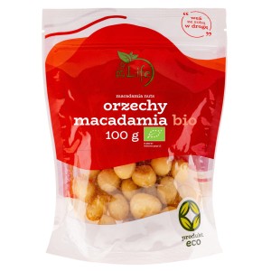 Macadamia noten 100g EKO Bio Life
