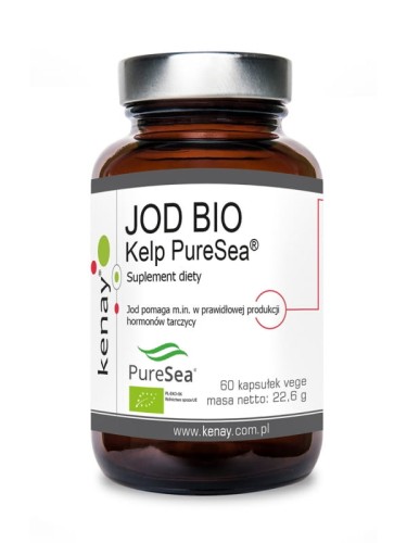 Jod BIO Kelp PureSea 60 kapsułek Kenay