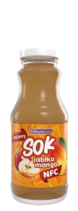 APFELSAFT MIT MANGOPÜREE NFC 250 ml - NATURAVENA
