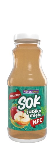 APFELSAFT MIT MINZE NFC 250 ml - NATURAVENA