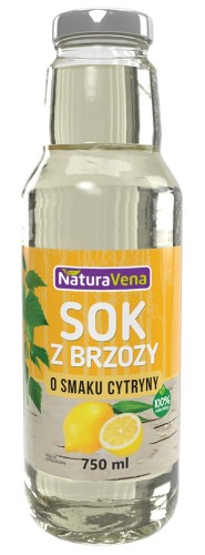 BIRKENSAFT MIT ZITRONENGESCHMACK 750 ml - NATURAVENA