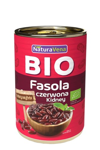 ROTE NIERE BIO-BOHNEN IN DER DOSE 400 g - NATURAVENA