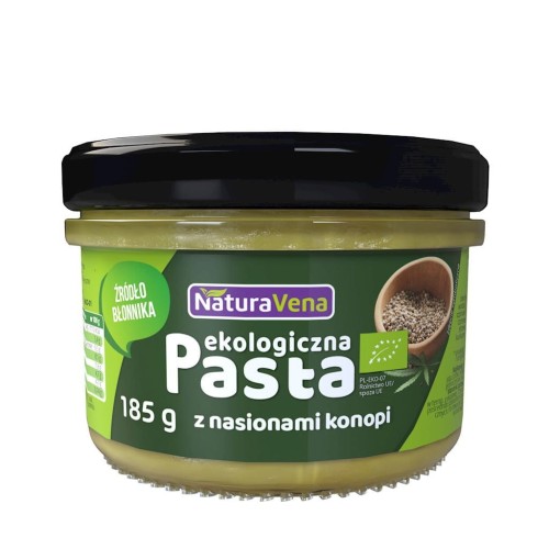 HANFSAMENPASTE MIT KICHERERBSEN UND SPINAT BIO 185 g - NATURAVENA