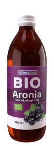 ARONIASAFT 100% OHNE ZUSATZ VON BIOZUCKERN 500 ml - NATURAVENA