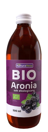 ARONIASAFT 100% OHNE ZUSATZ VON BIOZUCKERN 500 ml - NATURAVENA