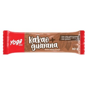 FRUCHTRIEGEL KAKAO MIT GUARANA 50 g - YOGA LIFE