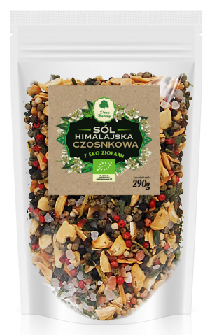 HIMALAYA-KNOBLAUCHSALZ MIT KRÄUTERN (ERGÄNZUNG) BIO 290 g - DARY NATURY