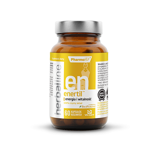 Kapseln für Energie und Vitalität (enertil) glutenfrei 60 Stück (3024 g) - PHARMOVIT HERBALLINE