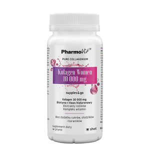 NAHRUNGSERGÄNZUNGSMITTEL (SHOT) KOLLAGEN FÜR FRAUEN GLUTENFREIE FLÜSSIGKEIT 120 ml - PHARMOVIT