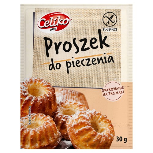 Proszek do pieczenia bez glutenu Celiko, 30g