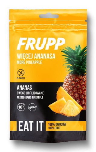 Owoce liofilizowane Frupp ananas Celiko, 15g