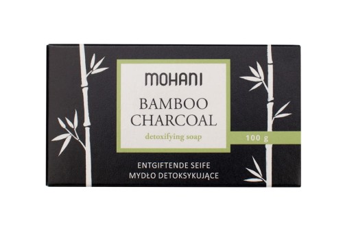 Seife mit Bambuskohle 100 g - MOHANI
