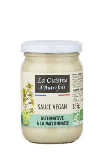 VEGAN MAYO BIO 185 g - LA CUISINE D AUTREFOIS
