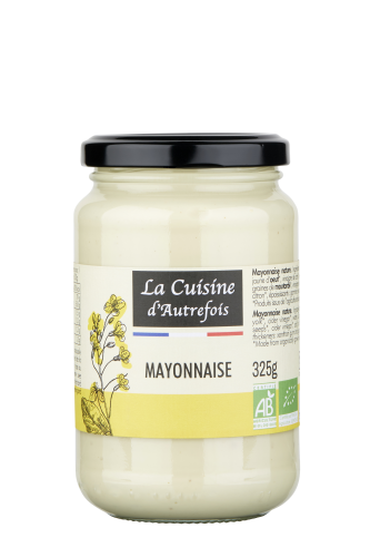 BIO Egg Mayonnaise 325 g - LA CUISINE D AUTREFOIS