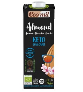 Napój migdałowy Keto Low Carb BEZGL. BIO 1 l ECOMIL