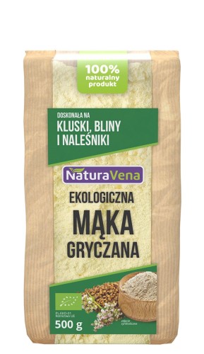MĄKA GRYCZANA BIO 500 g - NATURAVENA