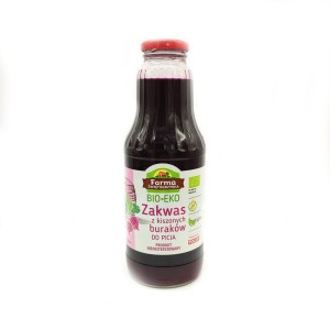 ZAKWAS Z KISZONYCH BURAKÓW NIEPASTERYZOWANY BEZGLUTENOWY BIO 700 ml - FARMA ŚWIĘTOKRZYSKA