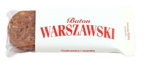 BATON WARSZAWSKI Truskawka i wanilia 50g