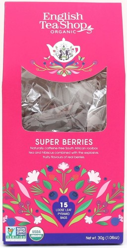 HERBATKA OWOCE LEŚNE BIO PIRAMIDKI (15 x 2 g) 30 g - ENGLISH TEA SHOP