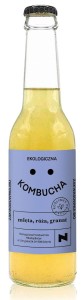 KOMBUCHA Z MIĘTĄ, RÓŻĄ I GRANATEM  BIO 270 ml - ZAKWASOWNIA