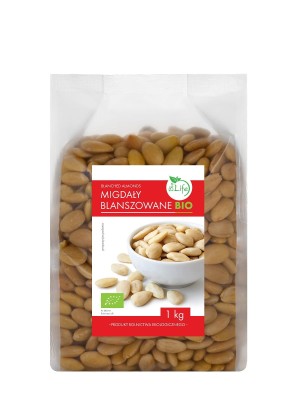 Geblancheerde amandelen 1 kg EKO Bio Life