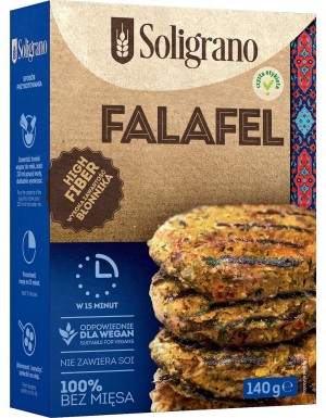Vege Burger Falafel 140 g - SOLIGRANO