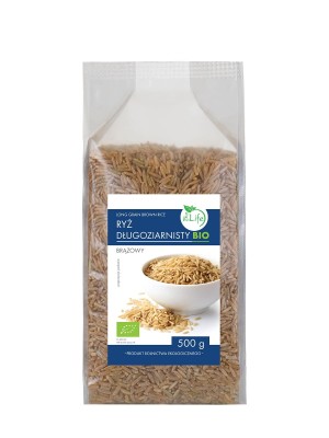 Langkorrelige bruine rijst 500g EKO Bio Life