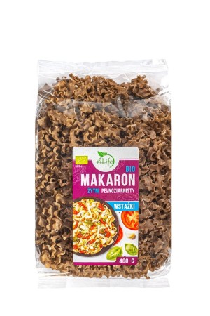 Whole grain rye pasta ribbon EKO Bio Life 400g