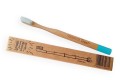 Toothbrush bamboo turquoise soft bristles - Mohani