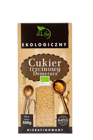 Cane sugar 500g EKO Bio Life