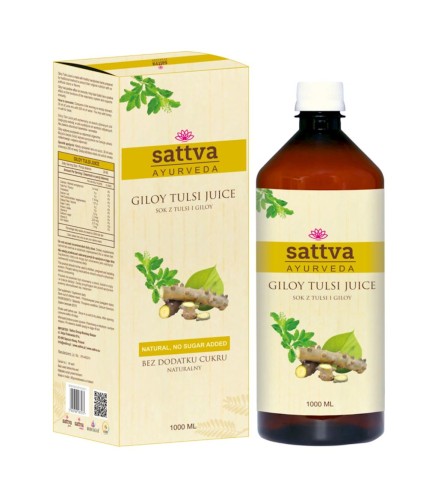SOK Z TULSI I GILOY 1 L - SATTVA