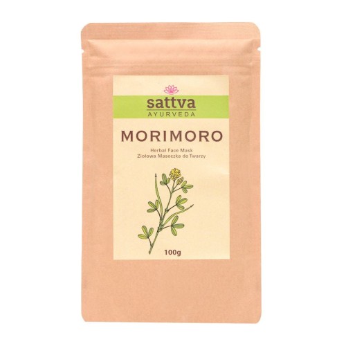 MASECZKA ZIOŁOWA DO TWARZY MORIMORO 100 g - SATTVA
