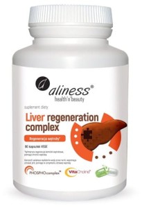 Liver regeneration complex 90 capsules vege caps Aliness