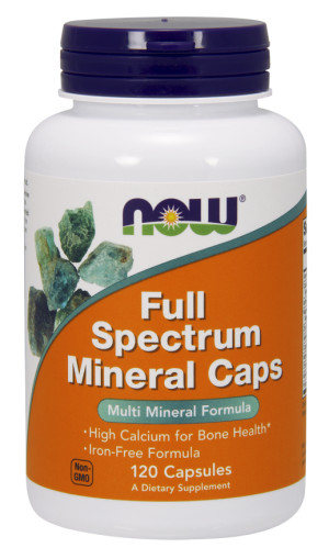 Full Spectrum Mineral 120caps. NOW FOODS