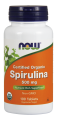 Biologische Spirulina 500mg Pacifica BIO 100 capsules NU VOEDSEL