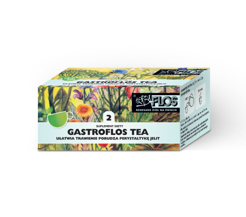 2 Gastroflos TEA fix 20x2g - ułatwia trawienie HERBA-FLOS