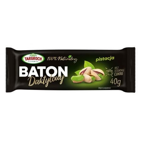 Baton daktylowy z pistacją 40 g Targroch