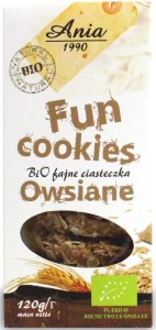 FUN COOKIES HAVER BIO 120 g - BIO ANIA