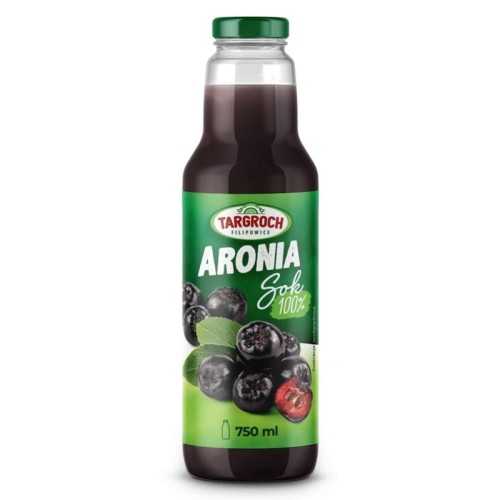 Sok Targroch ARONIA 100% - but. szkło 750 ml