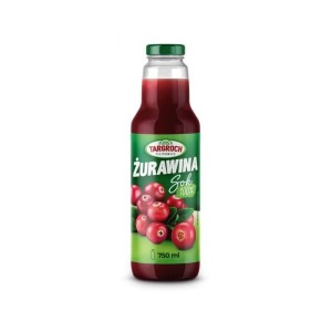 Sok Targroch ŻURAWINA 100% - but. szkło 750 ml