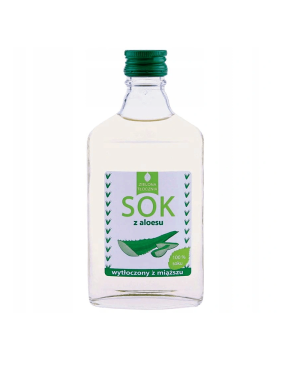 Sok Zielona Tłocznia ALOES 100% - but. szkło 200 ml
