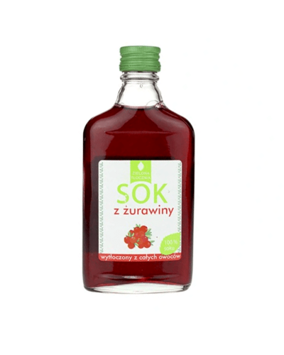 Sok Zielona Tłocznia ŻURAWINA 100% - but. szkło 200 ml