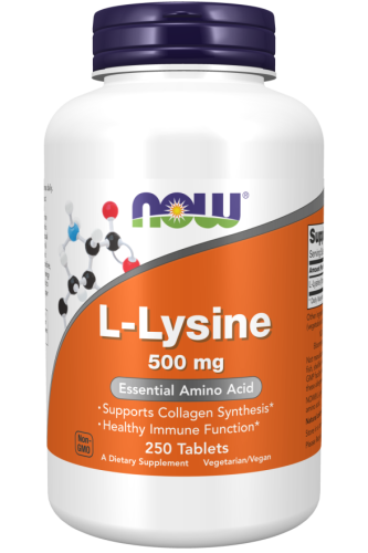 NOW L-LYSINE 500mg 250tab