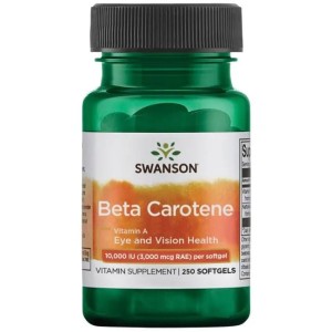 SWANSON Beta Carotene 10.000IU 250 sgels