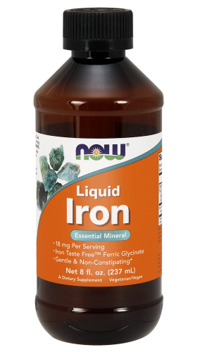 NOW IRON LIQUID  237 ml