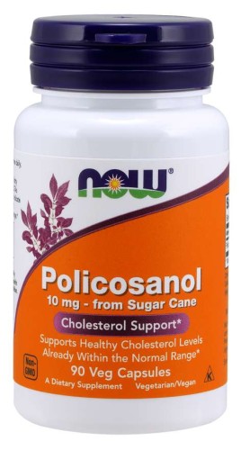 NOW FOODS Polikosanol 10 mg (90 kaps.)