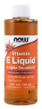 NOW FOODS Vitamin E liquid d-alpha Tocopherol - Witamina E krople (120 ml)