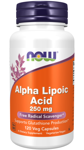 NOW ALPHA LIPOLIC ACID 250mg 120 kaps