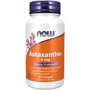 NOW ASTAXANTHIN 4 mg 90 sgels